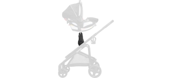 Maxi-Cosi Adapter for Select Maxi-Cosi Strollers and Graco Car Seats Black