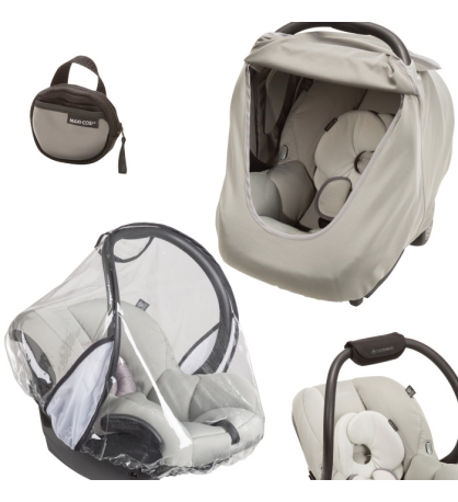 Maxi-Cosi Infant Car Seat Accessory Kit Gift Set Black