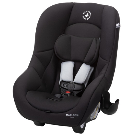 Romi Convertible Car Seat Essential Black - PureCosi - front view
