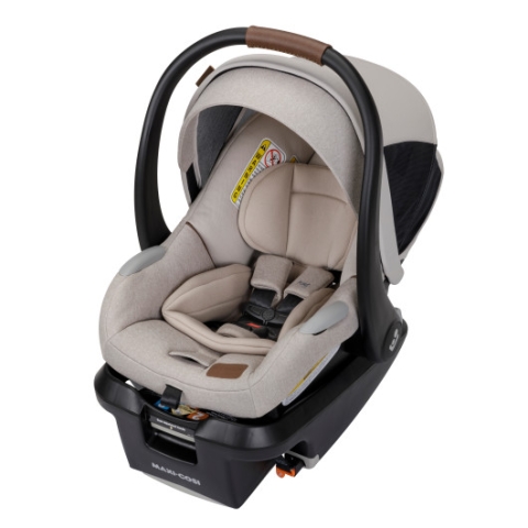 Maxi-Cosi Mico™ Luxe+ Infant Car Seat - Desert Wonder - 45 degree angle view of left side